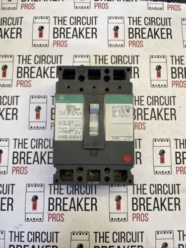 GENERAL ELECTRIC GE CIRCUIT BREAKER 110 AMP 480V 3 POLE TED134110