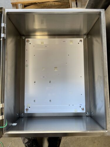 New SCE Enclosure sce-24el2012sslp Nema 4X Enviroline Series, 24" x 20"x 12"