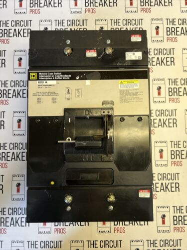 MHF36000M8076 SQUARE D CIRCUIT BREAKER, 600a, 600V, 3P New Surplus