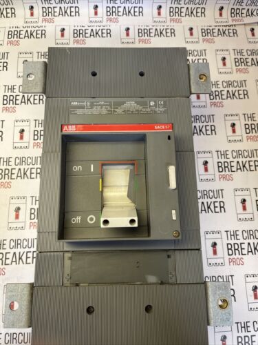ABB S7H-D Circuit Breaker 1200 Amp 600 VAC SACE-S7