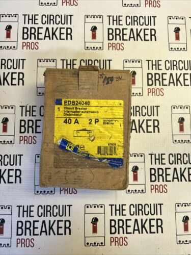EDB24040 Molded Case 40A 480V Circuit Breaker 2Pole New