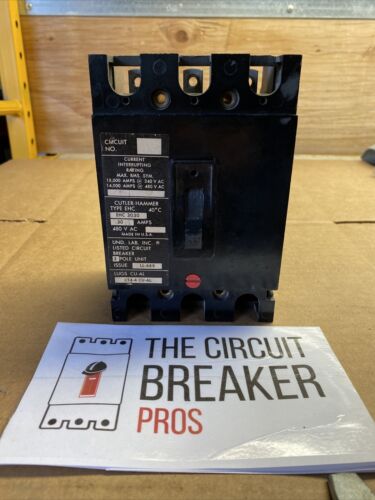 EHC3030 Cutler Hammer 480V 30A EHC Series EHC Circuit Breaker Molded Case Bolt-O