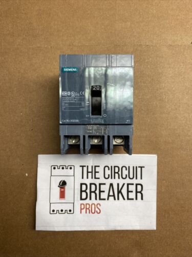 BQD320 Siemens Circuit Breaker 3Pole 20Amp 480V 14KA NEW 1YR WRNTY