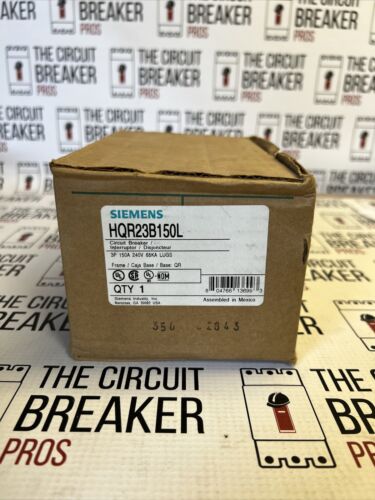 SIEMENS HQR23B150L U 150A 3P 240V 100K NEW In Box