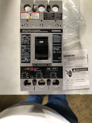 HFXD63B225 Circuit Breaker Siemens ITE 225a 600v 3 pole new In Box