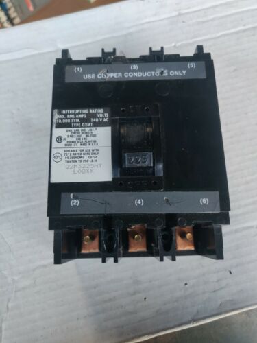 Square D Q2MT Q2M3225MT 3 pole 225 amp Circuit Breaker