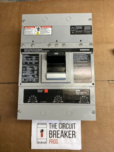 HJXD63B300 Siemens Circuit Breaker Sentron 3P 3PH HJXD 300A 600V New Surplus