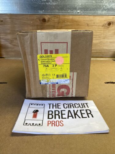 QDL32070 SQUARE D 3POLE 70AMP240V CIRCUIT BREAKER NEW