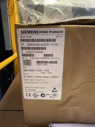 SIEMENS SED2-11/31X / SED21131X (NEW IN BOX)