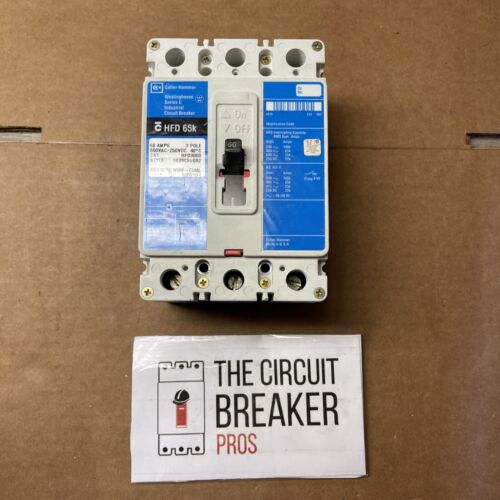 CUTLER HAMMER HFD3060 60 AMP 600 VOLT 3 POLE BREAKER