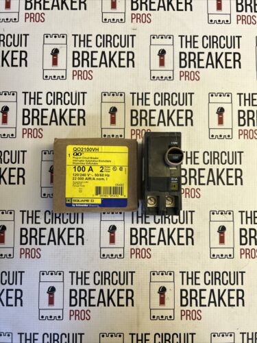 QO2100VH Square D 2p 100a 240V Circuit Breaker NEW!!