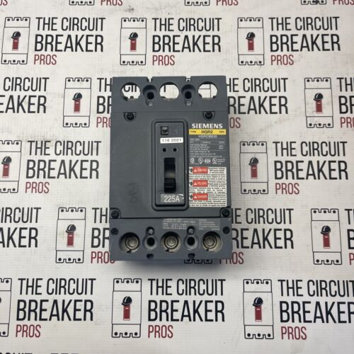 SIEMENS Circuit Breaker HQR23B225 240V 225A 3Pole 65KA HQR2 New Pullout