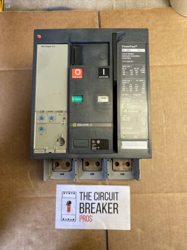 Square D PL1200 PLF34120CU31AABBDSKMAY001 1200 Amp PowerPact Circuit Breaker