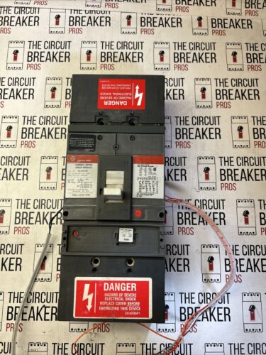 New GE Current Limiting Circuit Breaker SGLL36AT0400 400 amp 600V Shunt & Aux