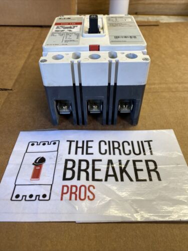 Eaton Ehd3020 Molded Case Circuit Breaker, 20 A, 480V Ac, 3 Pole,  New Surplus