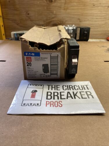 CHF120 CUTLER HAMMER 1 POLE 20 AMP 120VAC CIRCUIT BREAKER NEW