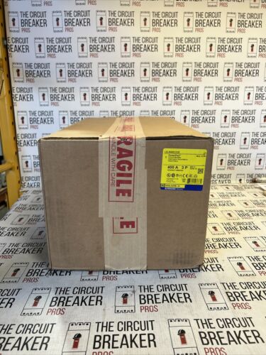 NEW Square D LGL36400CU33X 3p 600v 400a 35k LSI Circuit Breaker NEW IN BOX WRNTY