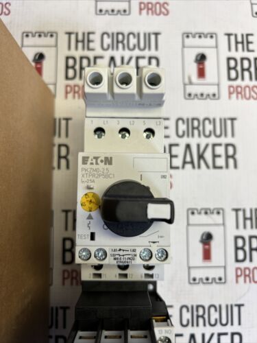 EATON  XTPR2P5BC1  MOTOR PROTECTIVE BREAKER 1.6-2.5AMP XTCE018C10 XTFC2P5BCA