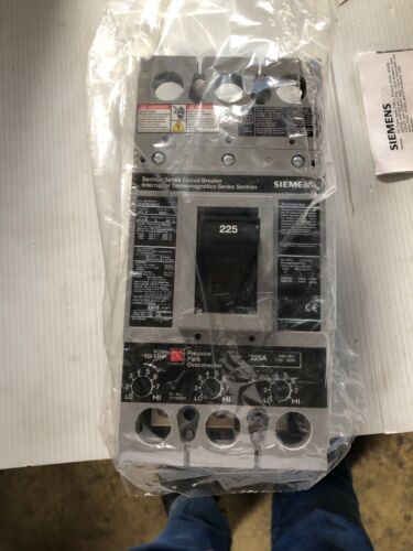 HFXD63B225 Circuit Breaker Siemens ITE 225a 600v 3 pole new In Box