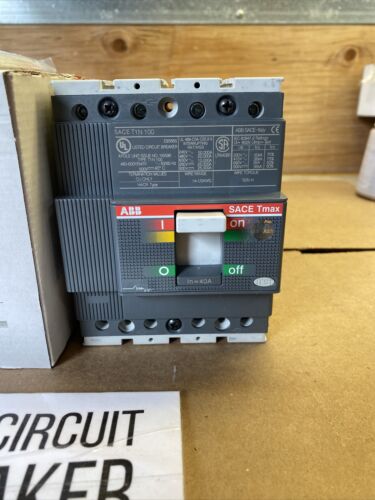 ABB T1N040TL-4 / T1N040TL4 (BRAND NEW) 40A 4 POLE New In Box WRNTY Free Shipping