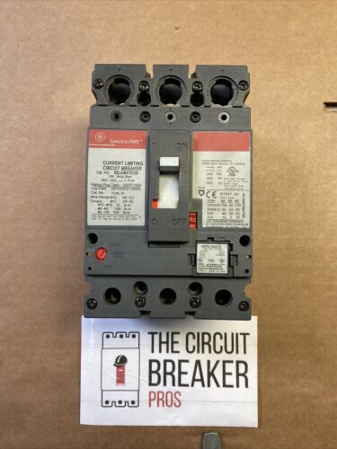 GE  SELA36AT0100 3 Pole 100A CIRCUIT BREAKER - NEW Surplus Spre100a70 70a Plug