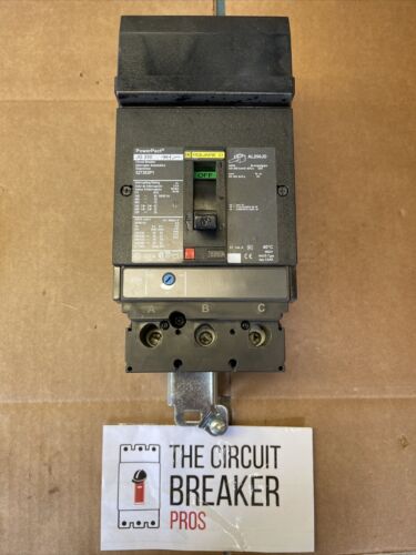 New No Box SQUARE D JGA36225 225 Amp 35k@480v 3pole 1yr Warranty