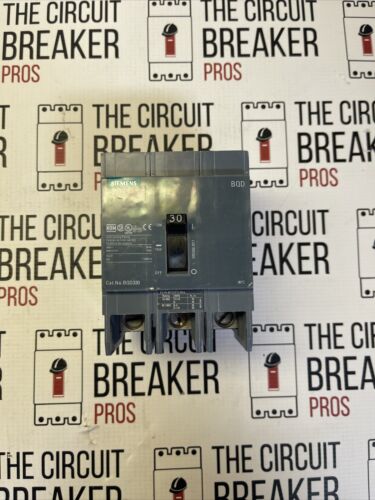 BQD330 SIEMENS 3 POLES 30 AMP  480V 14KA CIRCUIT BREAKER NEW