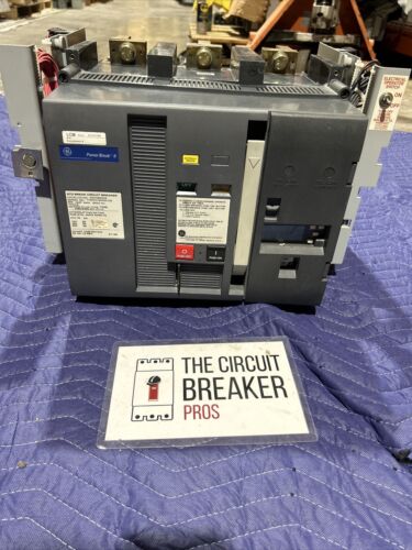 SSD08B208 800 A GE PowerBreak II Circuit Breaker 300 Amp Trip Surplus Fast Ship