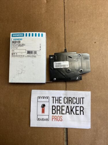 BQD120 Siemens Circuit Breaker 1POLE 20 Amp 277V 14KA NEW