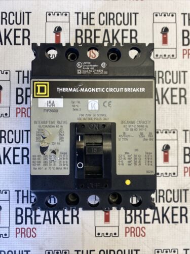 SCHNEIDER ELECTRIC FHP36015 CIRCUIT BREAKER NEW NO BOX