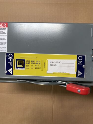 SQUARE D QMJ362T Fusible Panelboard Switch  NEW