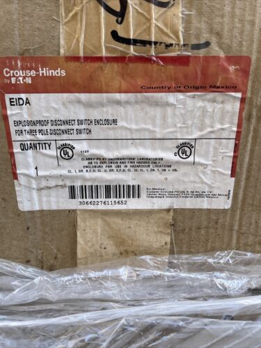 Crouse Hinds EATON CORPORATION EIDA3030 / EIDA3030 (BRAND NEW)