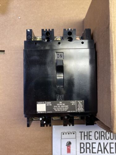 EA3020 Molded Case 20A 240V Circuit Breaker 3Pole EA Series EA Circuit Breaker