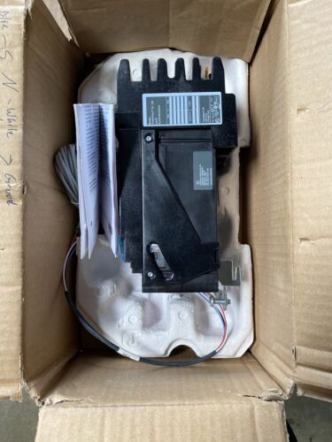 SQUARE D HLA36100U44XEH POWERPACT CIRCUIT BREAKER, HJ-150, 3-POLE, 100A, 600V