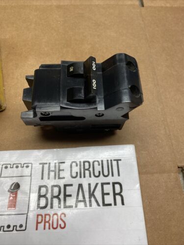 Federal Pacific 100 Amp 2 Pole Type NB Circuit Breaker FPE 120/240VAC Bolt On