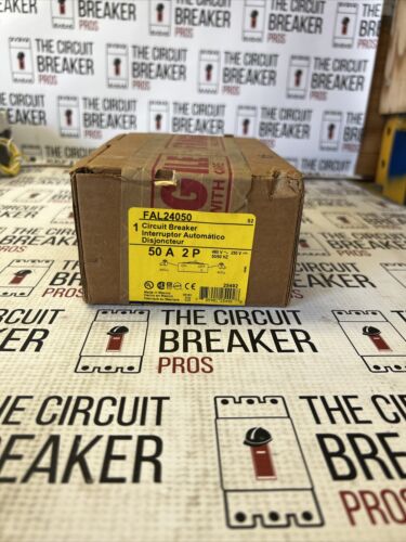 FAL24050 SQUARE D 2POLE 50AMP 480V CIRCUIT BREAKER NEW!!