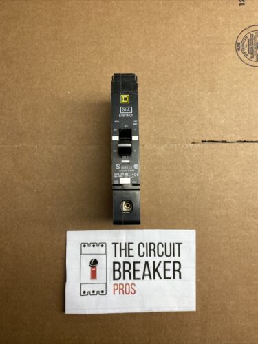 EGB14020 Square Circuit Breaker 1 Pole 20 Amp 277V "2 YEAR WARRANTY"