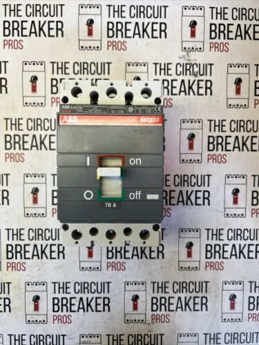 ABB S3N Sace S3  70A 500V 2P  Circuit Breaker