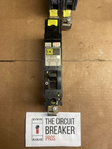 Square D FYB FYB14020A 1 Pole 20 Amp 120/277V Circuit Breaker Grey 