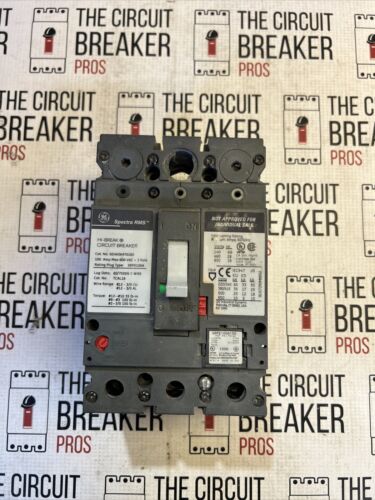 GE SEHA36AT0100 BOLT-ON CIRCUIT BREAKER, SEHA, 3-POLE, 100A, 600V Recon