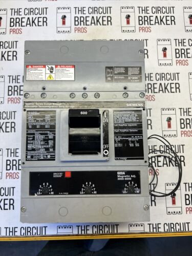 HLXD63B600 SIEMENS 3POLE 600AMP  CIRCUIT BREAKER "2 YEAR WARRANTY" W/S01JLD6 St