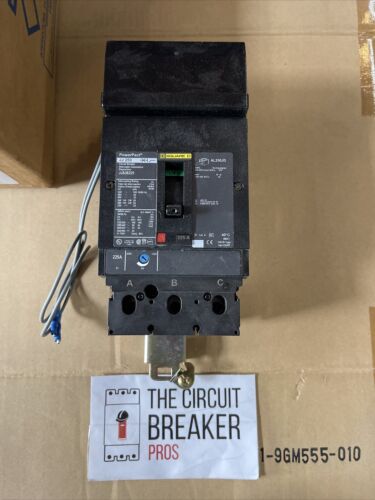 Square D JJA36225SA PowerPact I-Line Circuit Breaker Shunt Trip New Surplus