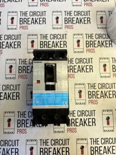 ED63B015 SIEMENS 3 POLE 15A 600VAC 18KA SENTRON CIRCUIT BREAKER NEW Surplus