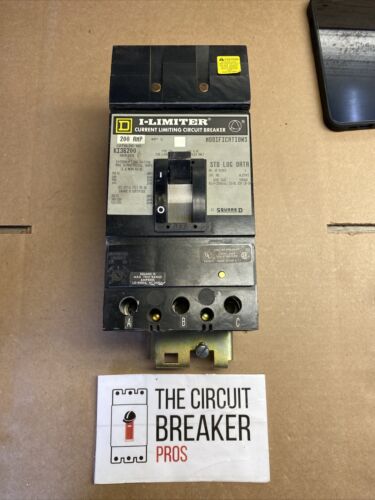 KI36200 Square D Gray Label Current-Limiting Circuit Breaker 3 Pole 200 Amp 600V