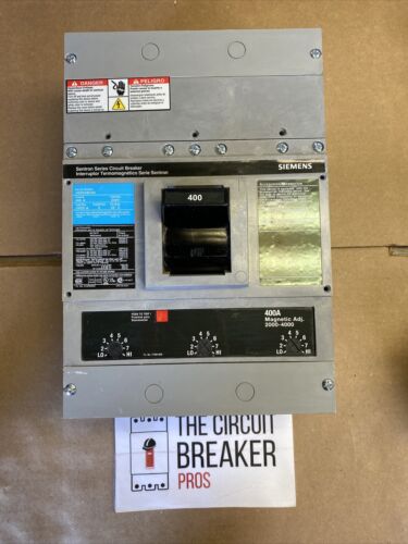 New No Box JXD23B400 Siemens Circuit Breaker 65kA@240V 1YR WRNTY