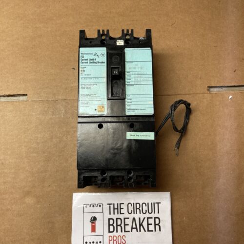 Westinghouse FCL3030L Circuit Breaker 30A 480V 3 Pole W Shunt Reconditioned