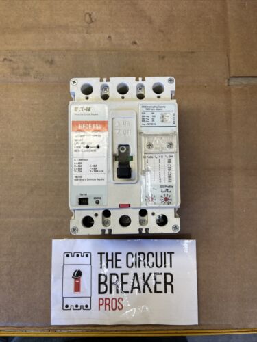 Eaton HFDE310022 Circuit Breaker 100A 3P New Surplus  1yr Warranty