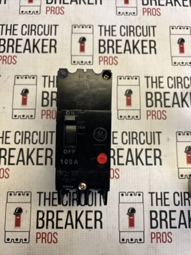 TEY2100 GENERAL ELECTRIC CIRCUIT BREAKER 2 POLE 100 AMP 277/480 VAC NEW!