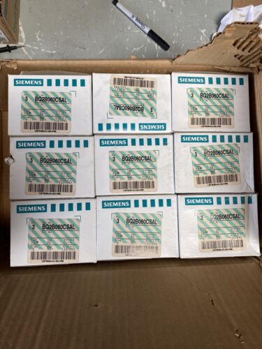 Siemens BQ2B060 2p 60a 120/240v Breaker 27 Pack