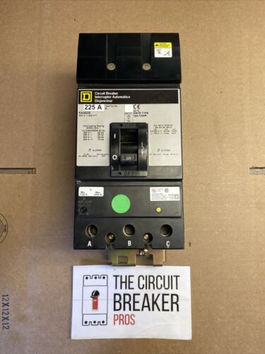 Square D KA36225 Circuit breaker 1YR WRNTY RECONDITIONED